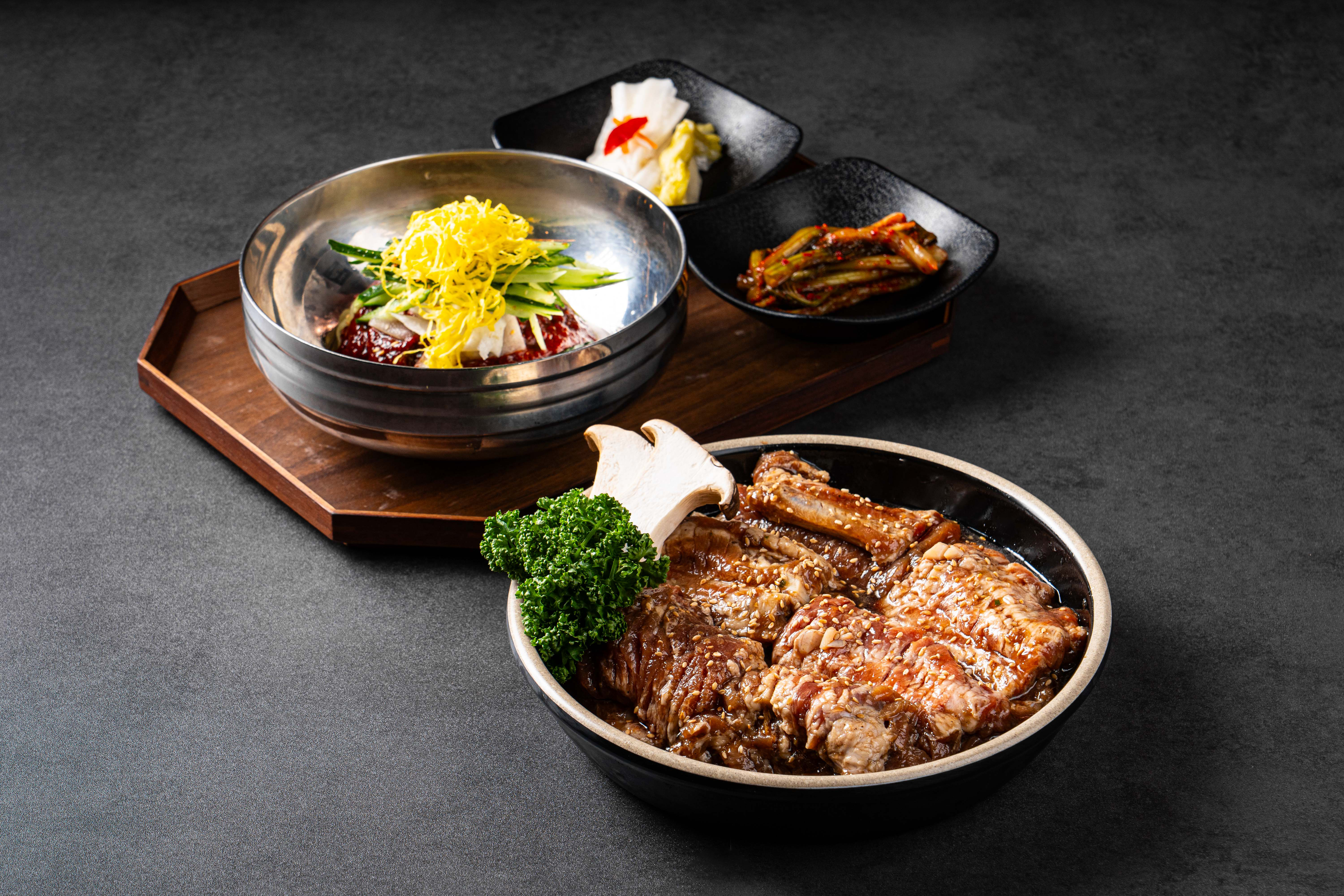 (점심특선)양념갈비+비빔냉면